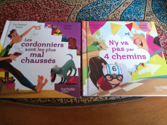 Lot de 2 livres hachette jeunesse