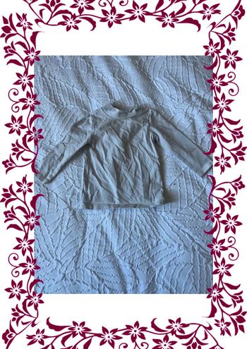 Haut détail plume 6 ans