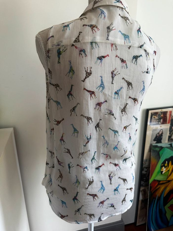 👚 Petit haut cache-cœur ZARA – taille S 🦒 - photo numéro 7