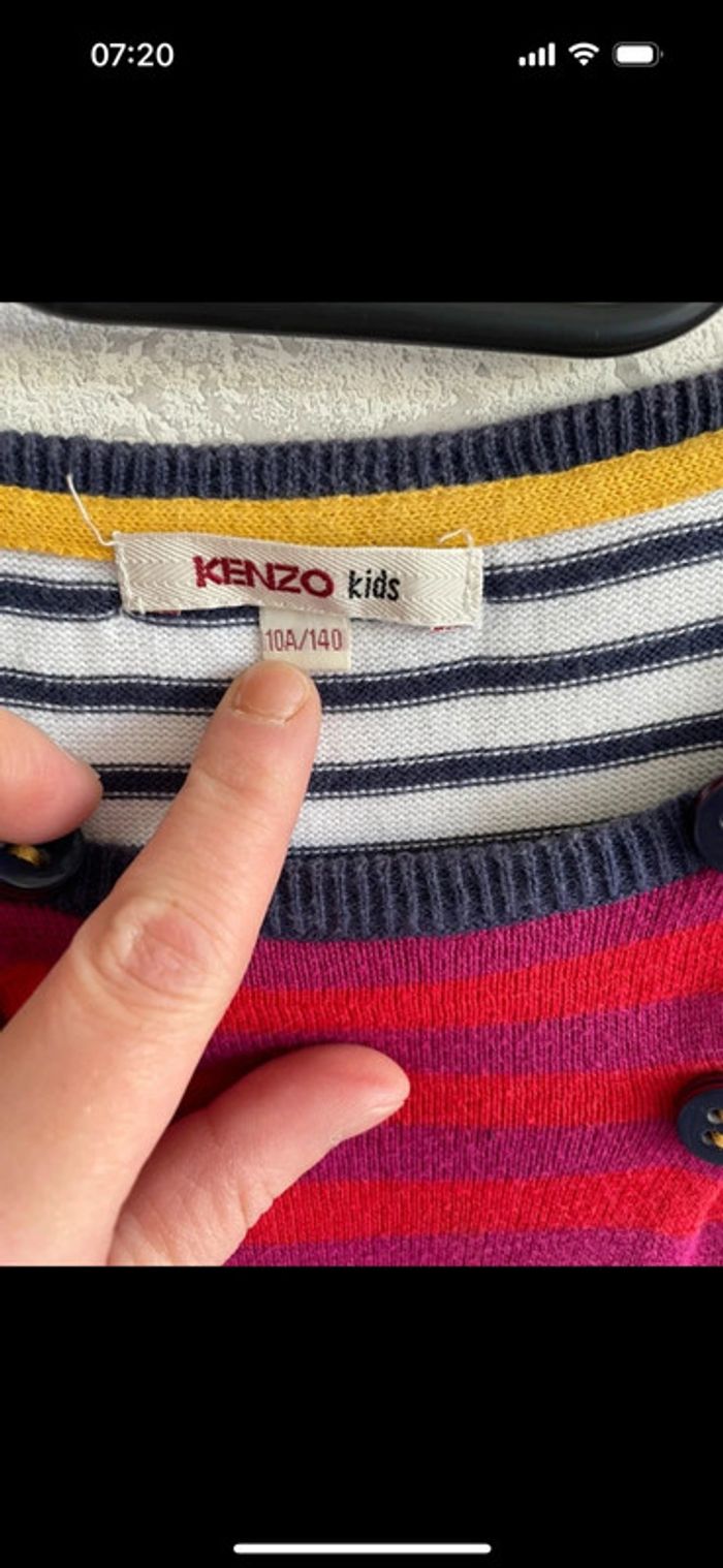 Robe Kenzo taille 10 ans - photo numéro 2