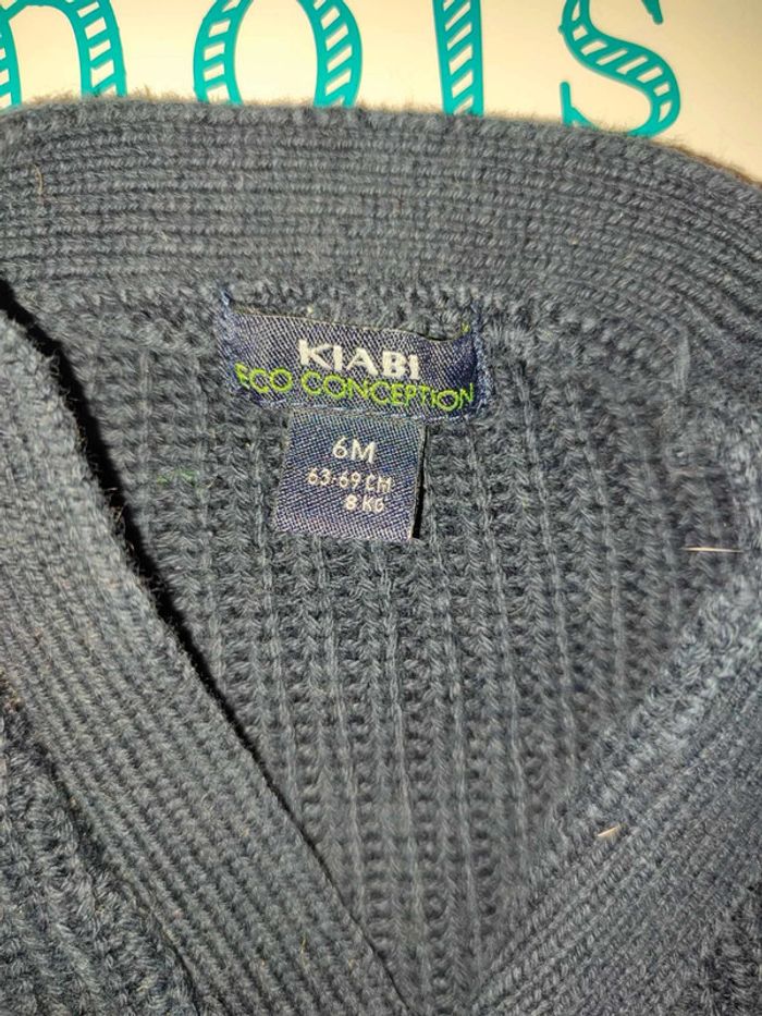 Gilet bleu marine - photo numéro 3