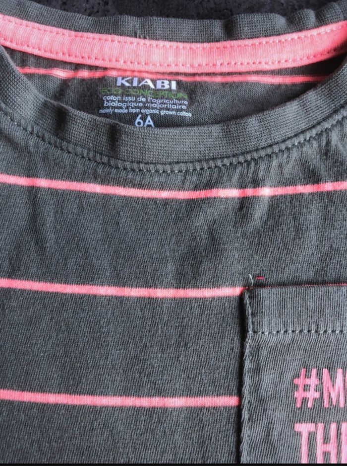 T-shirt Kiabi 6 ans - photo numéro 3