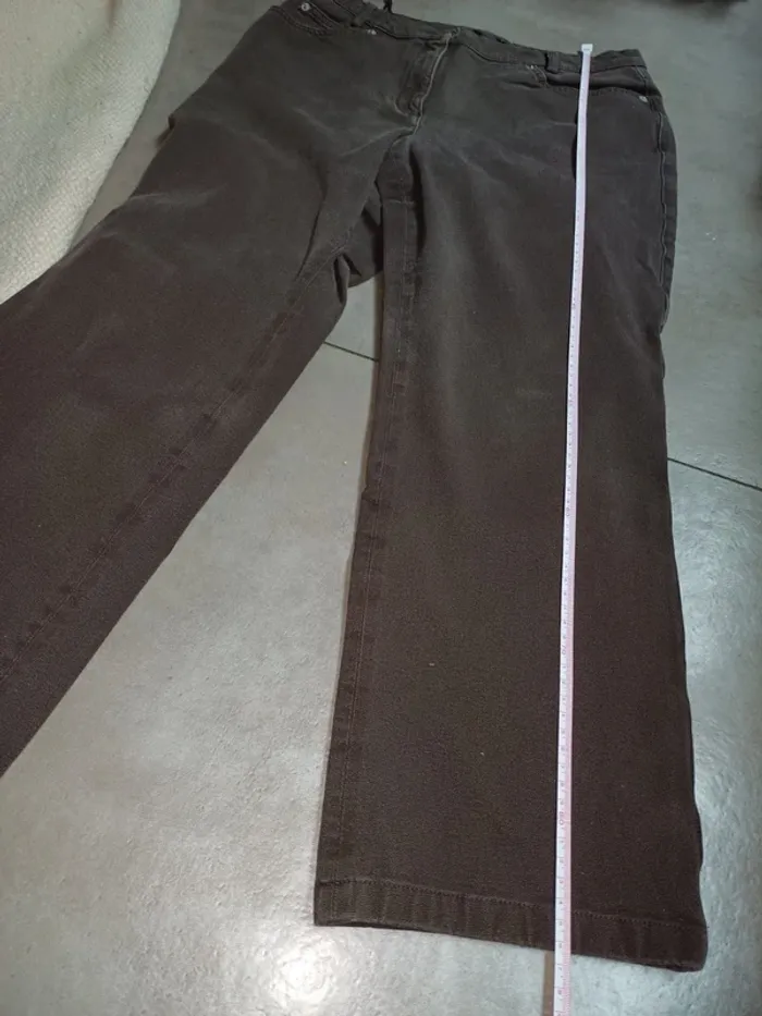 Jeans sans marque élastique - photo numéro 5