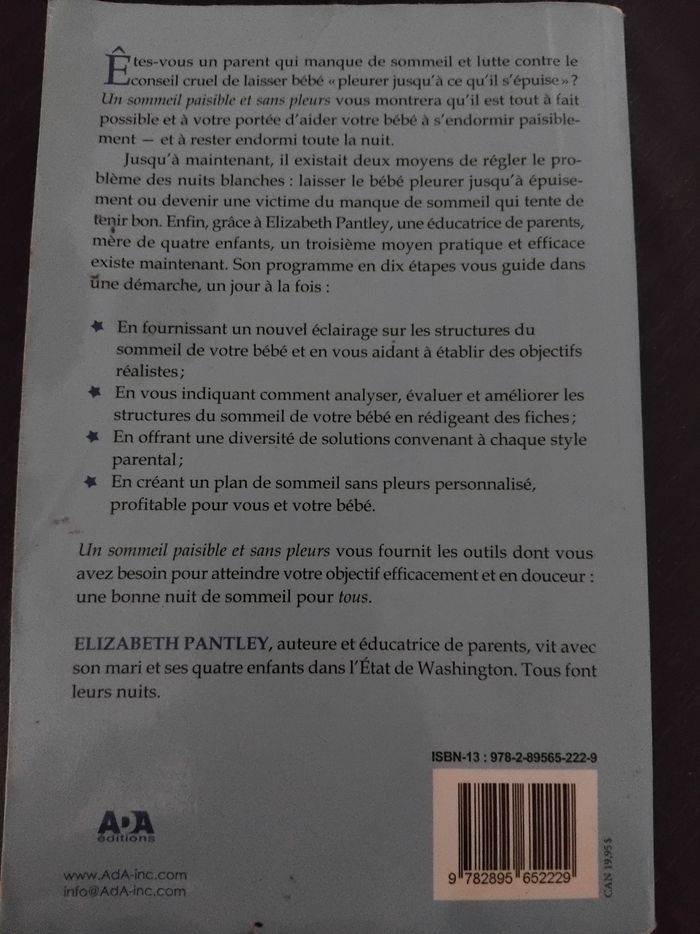 Un sommeil paisible et sans pleurs - photo numéro 2