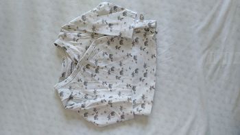 T-shirt/ brassière manches longues 3 mois