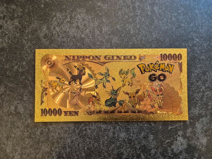 Billet OR à collectionner Pokemon - photo numéro 2