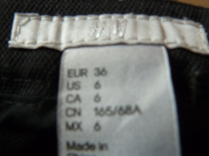 Pantalon noir H&M taille 36 - photo numéro 3