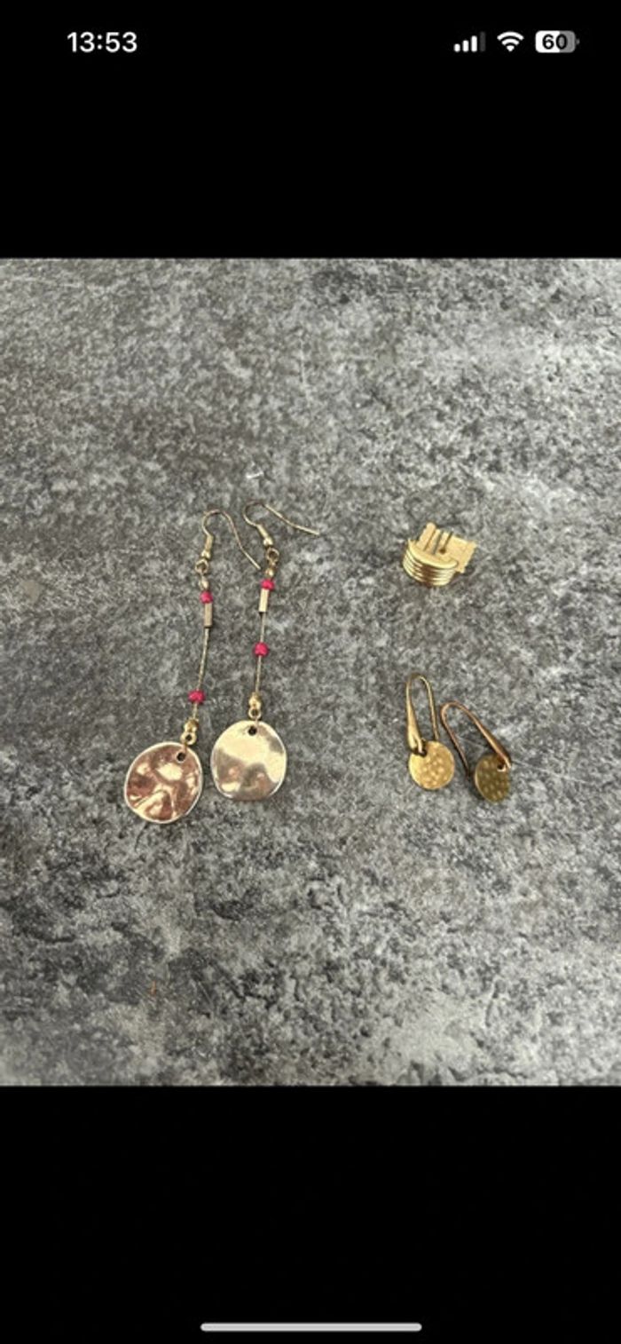 Lot paires boucles d’oreilles - photo numéro 4