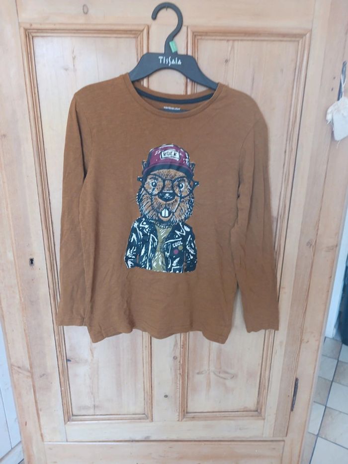 T-shirt ml garçon 12 ans vertbaudet Neuf