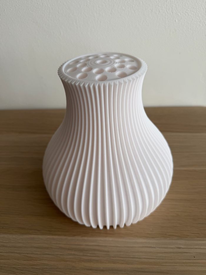 Vase idéal fleurs lego avec support de tiges 3D - photo numéro 4
