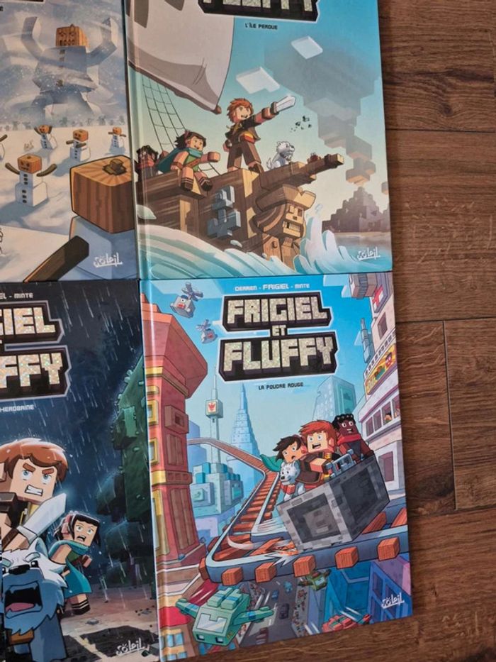 Lot de 7 bandes dessinées Frigiel et Fluffy - photo numéro 5