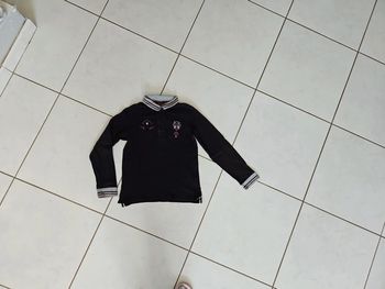 Polo ml garçon Sergent major 10 ans vet2