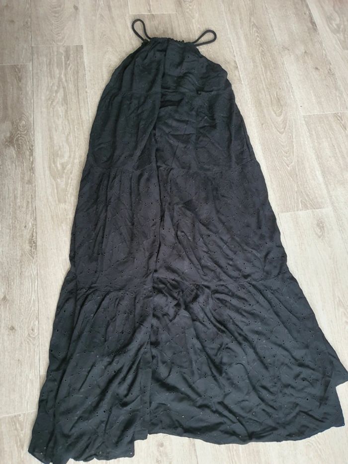 Robe noire longue d été  taille 36 promod - photo numéro 7