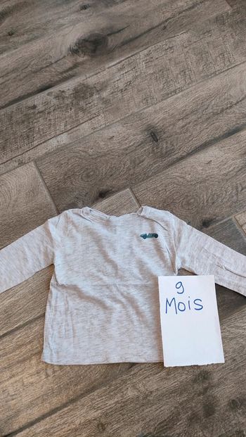 T-shirt manches longues thème voiture