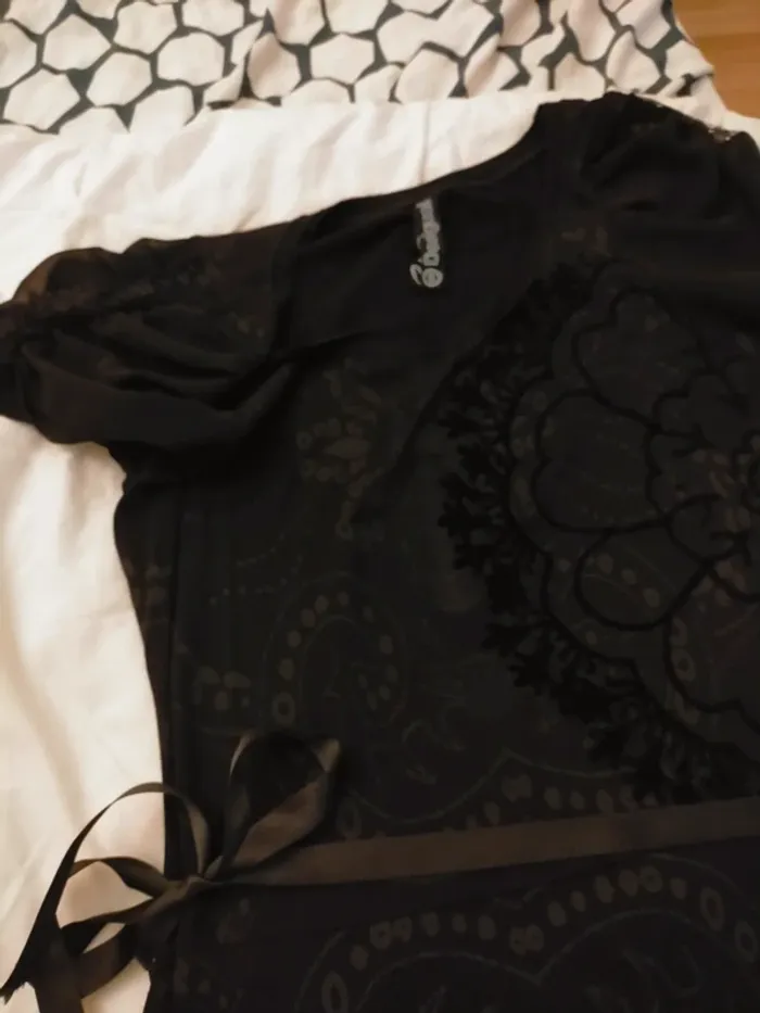 Robe noire Desigual S - photo numéro 6