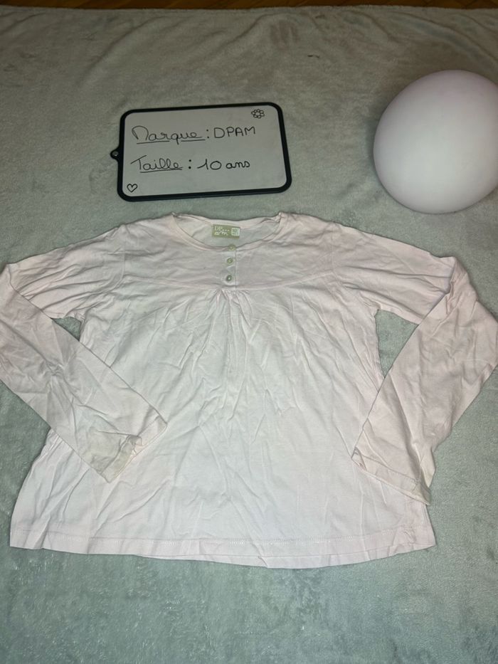 T shirt manche longue du pareil au même 10 ans