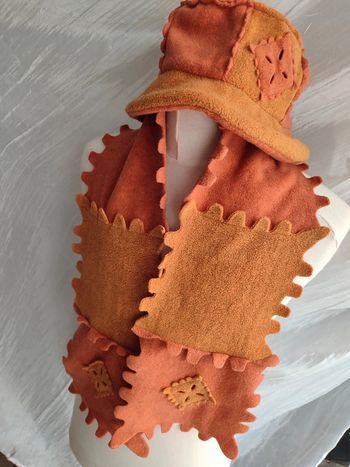 Ensemble chapeau + écharpe polaire