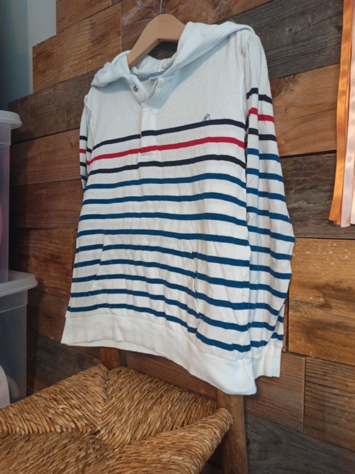 Sweat léger petit bateau 6/8 ans tbe - photo numéro 3