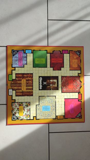 Plateau de jeu seul en l'état Cluedo miro-meccano pièce détachée jeu de société #E26