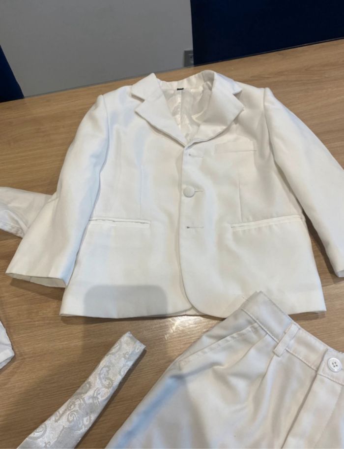 Costume smoking blanc 3 ans - photo numéro 8