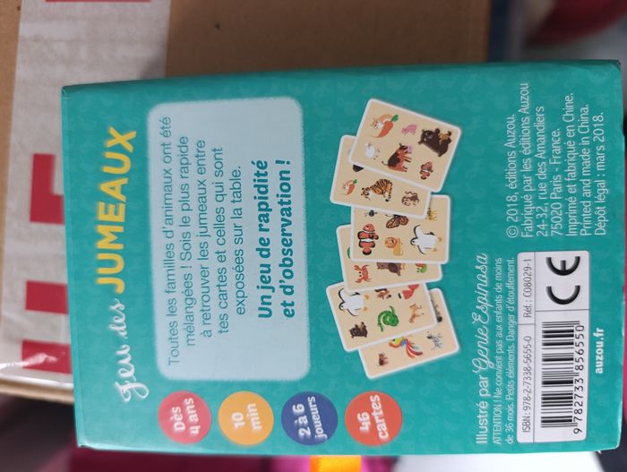 Jeu des paires - photo numéro 2