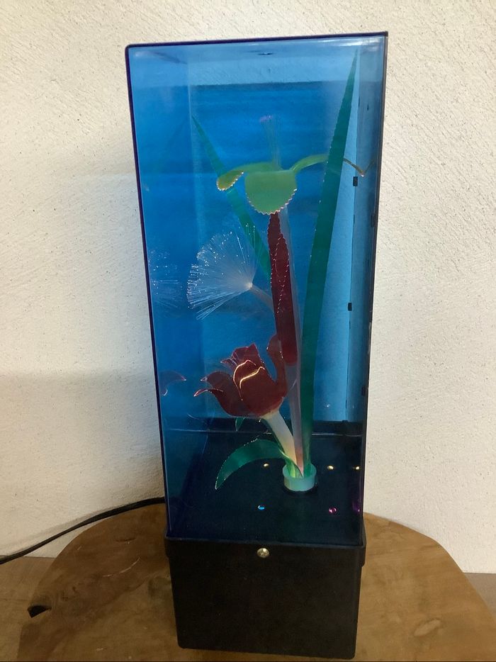 Lampe fibre optique vintage - photo numéro 4