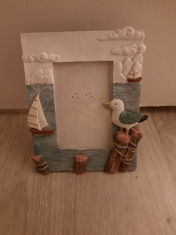 Cadre photo _ Mouette & Bateau