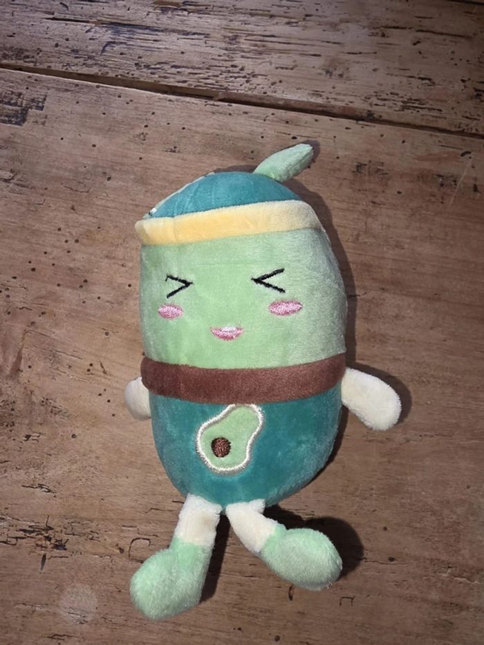 🥑 Peluche Avocat - Porte-clés Bubble Tea Avocado Mood - photo numéro 2