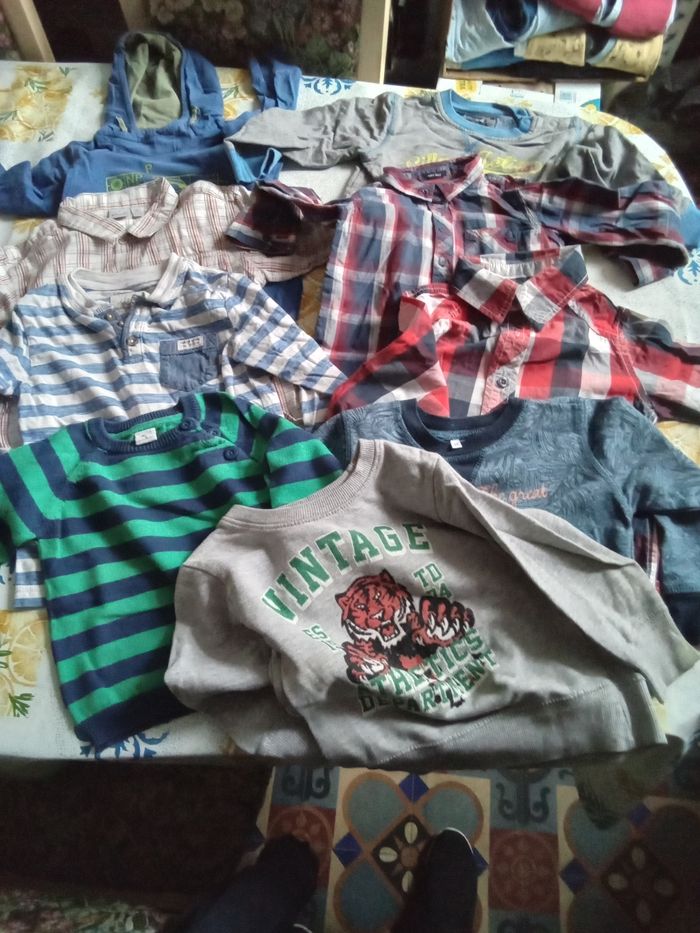 Lot vêtements garçons  t 92
