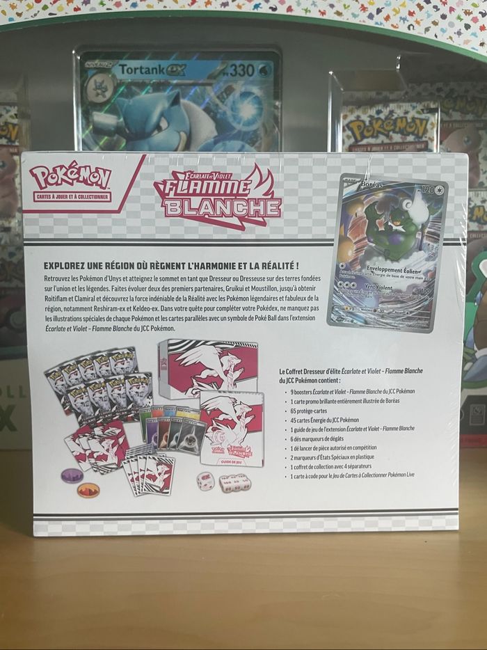 Pokémon ETB EV 10.5 Flamme Blanche FR Scellé - photo numéro 3