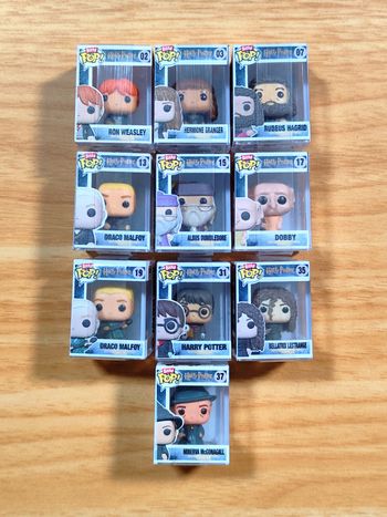 MAGNIFIQUE LOT 10 Bitty Pop! Harry Potter - Collection Incontournable
