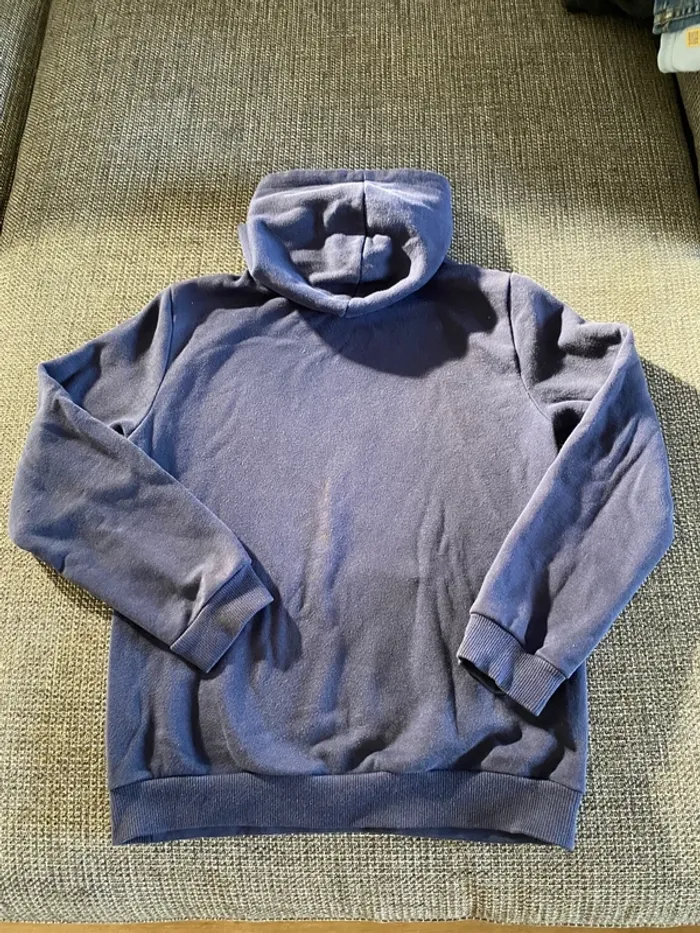 Sweat à capuche garçon PUMA – Bleu marine & logo jaune – 11/12 ans - photo numéro 5