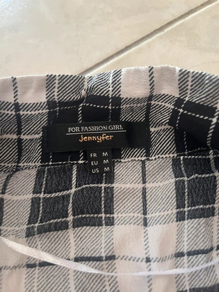 Chemise à carreaux Jennyfer – Taille M - photo numéro 4