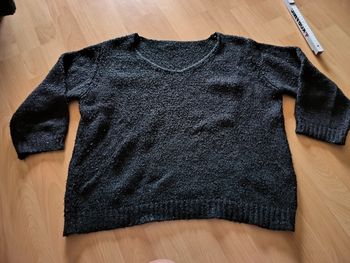 Pull noir taille L