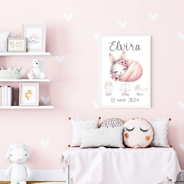 affiche naissance personnalisé - photo numéro 3