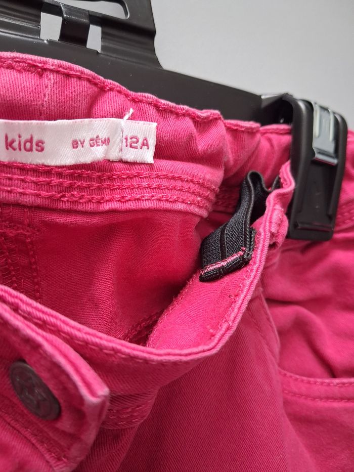 Pantalon slim rose fuchsia- 12 ans - photo numéro 2