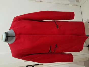 Manteau rouge mi long Camaieu taille 38