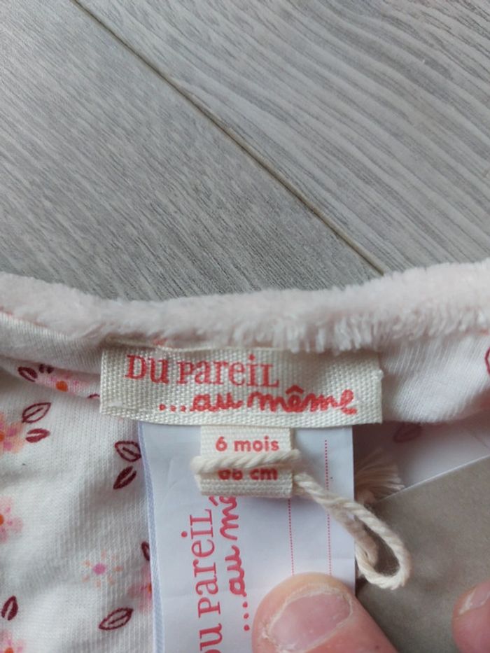 Manteau veste  Du Pareil Au Même taille 6 mois neuf - photo numéro 6