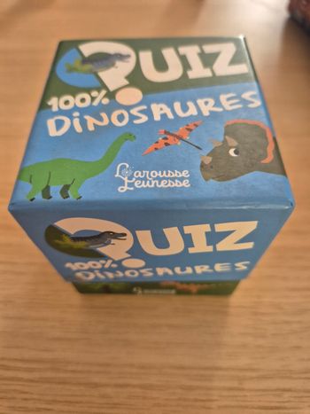 Jeu quiz 100% dinosaures