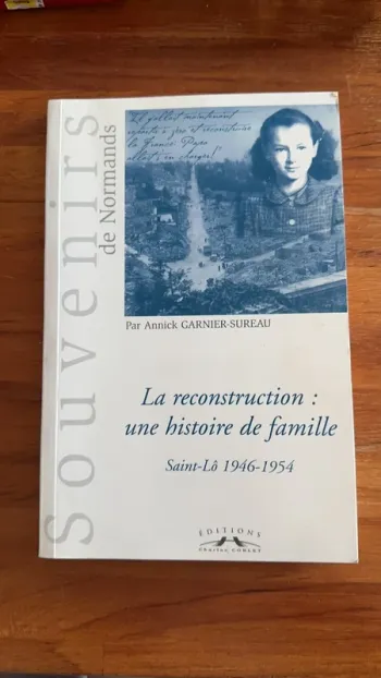 Livre la reconstruction une histoire de famille