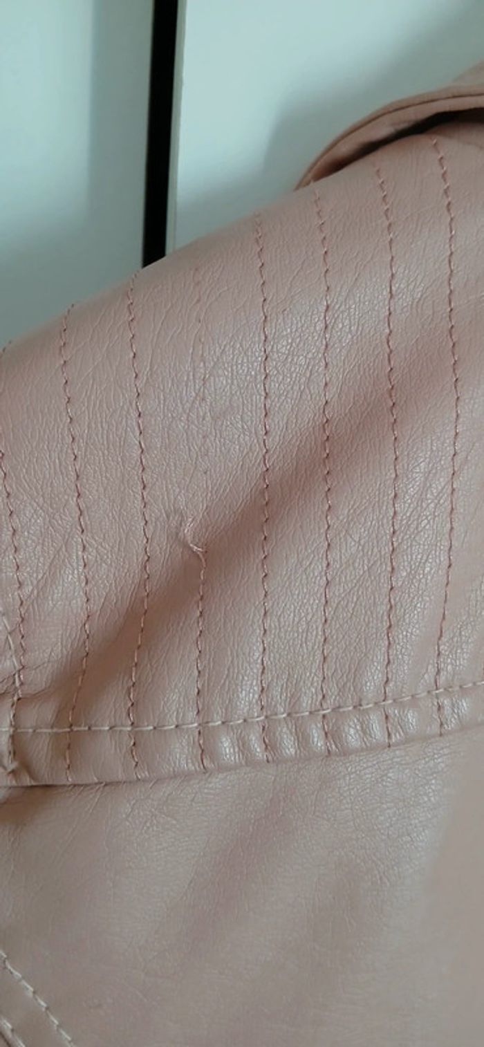 Blazer simili cuir fille - photo numéro 6