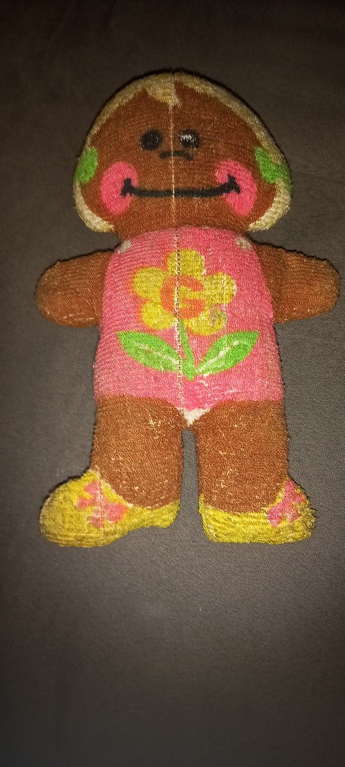 Poupée vintage peluche en tissus - photo numéro 2