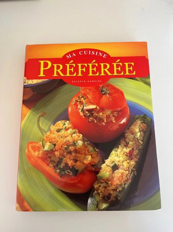 Beau livre de cuisine grand format : Ma cuisine préférée