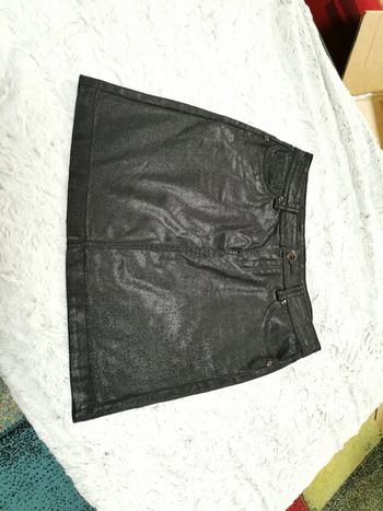 Jupe simili paillettes