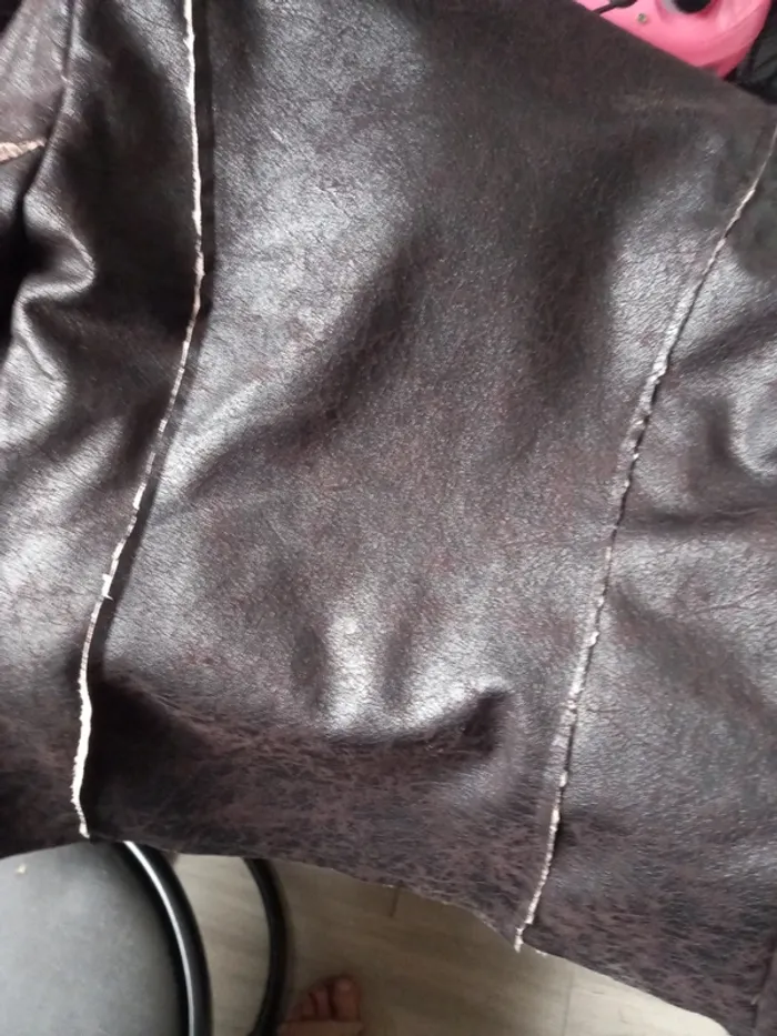 Veste ou gilet doublé moumoute - photo numéro 7