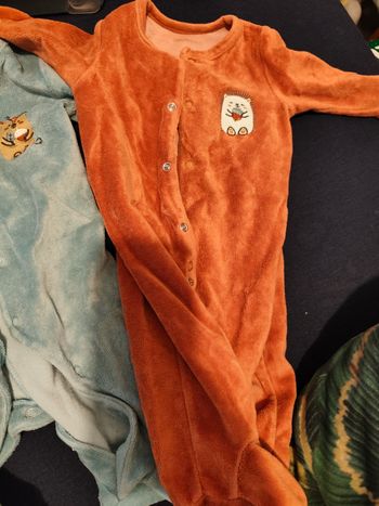Lot de 2 combinaisons bébé 3 mois