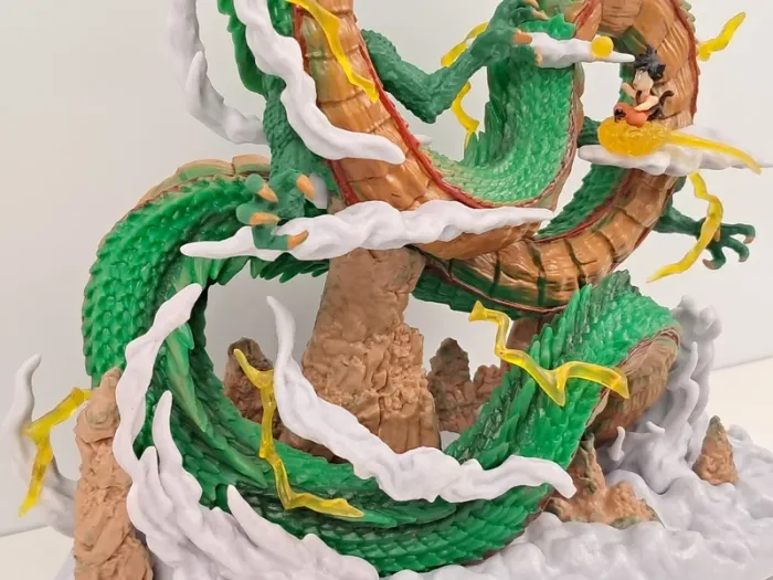 Diorama Dragon Ball - Shenron & Son Goku - photo numéro 3