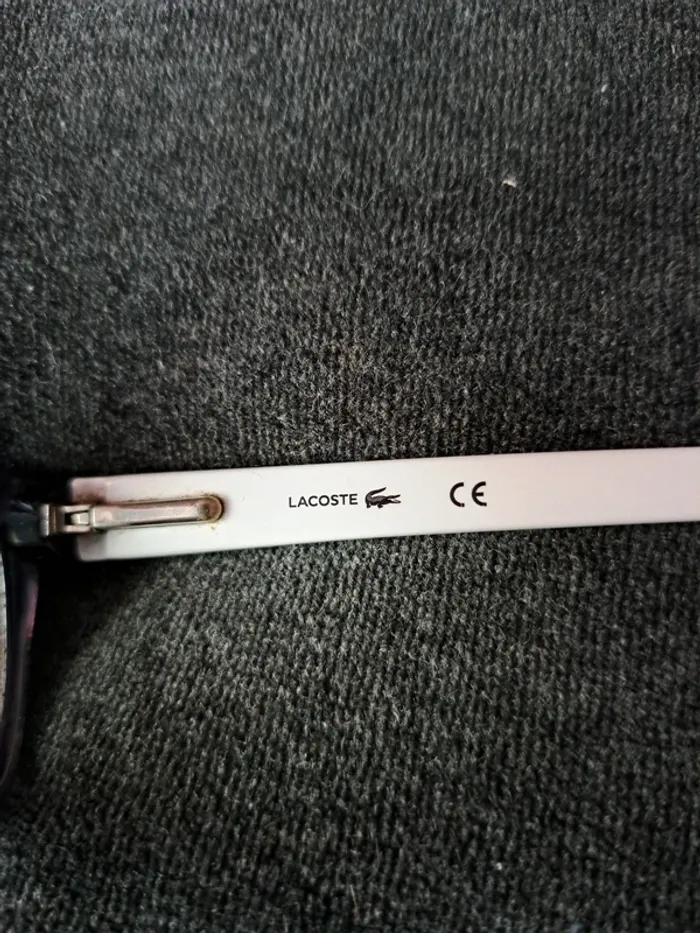 Monture de lunette lacoste 2 - photo numéro 5