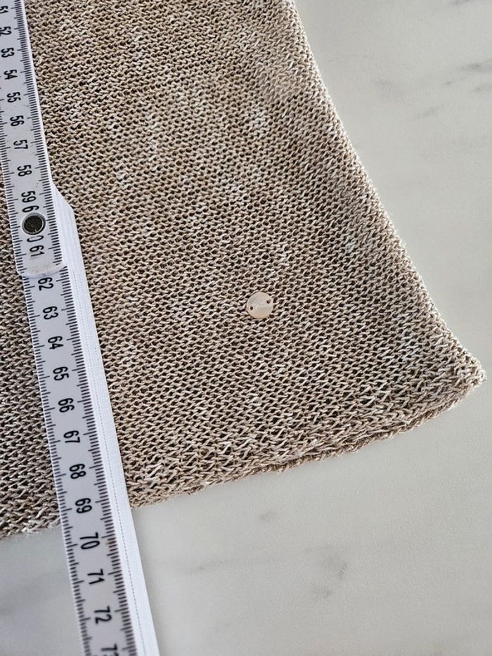 Brax pull beige/ doré taille 46 - photo numéro 12