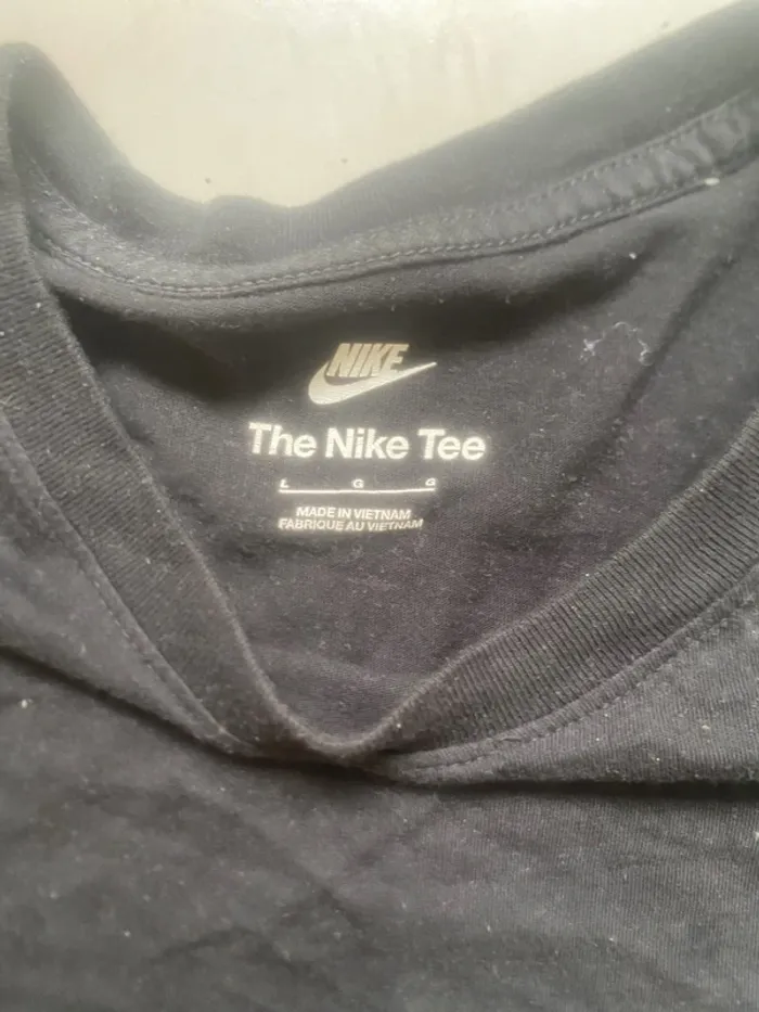 Tee shirt manches courtes Nike L Noir - photo numéro 3